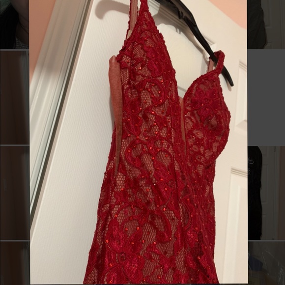 Formal Red Dress - Picture 4 of 6